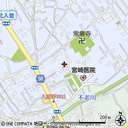 埼玉県狭山市北入曽303周辺の地図