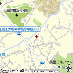 千葉県柏市増尾816-6周辺の地図