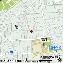 埼玉県川口市芝5199-3周辺の地図