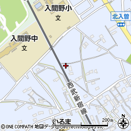 埼玉県狭山市北入曽1005-3周辺の地図