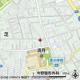 埼玉県川口市芝5205-7周辺の地図