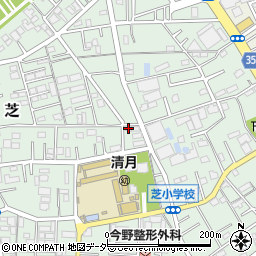 埼玉県川口市芝5206周辺の地図