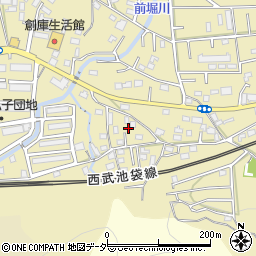 埼玉県入間市仏子1189周辺の地図