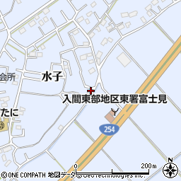 埼玉県富士見市水子4065周辺の地図