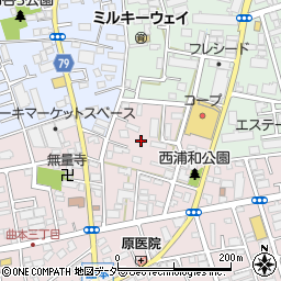 埼玉県さいたま市南区曲本4丁目2周辺の地図