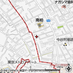 千葉県柏市今谷上町20-54周辺の地図