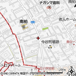 千葉県柏市今谷上町20-40周辺の地図