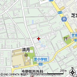 埼玉県川口市芝5328周辺の地図