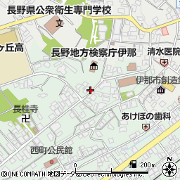 長野県伊那市西町4835-イ周辺の地図