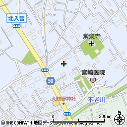埼玉県狭山市北入曽300周辺の地図