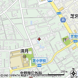 ヨコハマタイヤ関東販売株式会社　川口営業所周辺の地図