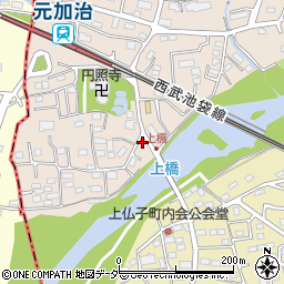 埼玉県入間市野田49周辺の地図
