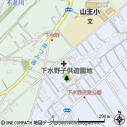 埼玉県狭山市水野157周辺の地図