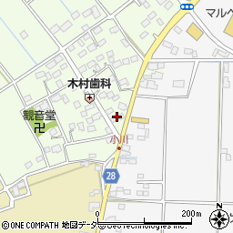 千葉県香取市下小川1457周辺の地図