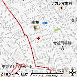 千葉県柏市今谷上町20-24周辺の地図