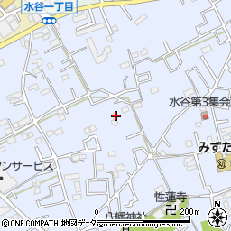 埼玉県富士見市水子4616周辺の地図