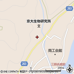長野県木曽郡木曽町福島川西周辺の地図
