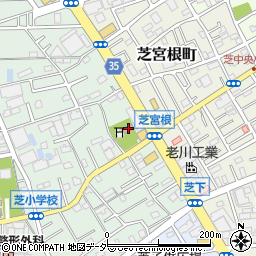埼玉県川口市芝5379周辺の地図