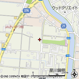 埼玉県三郷市幸房262周辺の地図