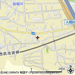 埼玉県入間市仏子1211周辺の地図