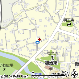 飯能岩沢郵便局 ＡＴＭ周辺の地図