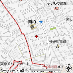 千葉県柏市今谷上町20-23周辺の地図