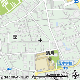 埼玉県川口市芝4847周辺の地図