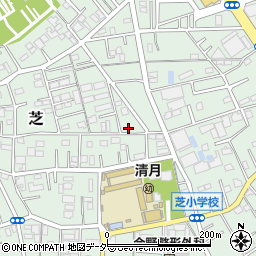 埼玉県川口市芝4840-8周辺の地図