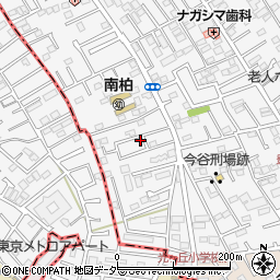 千葉県柏市今谷上町20-125周辺の地図