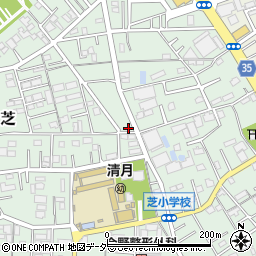 埼玉県川口市芝4831周辺の地図