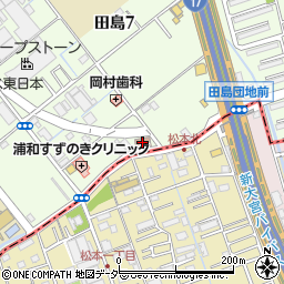 桜消防署西浦和出張所周辺の地図