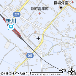 千葉県香取郡東庄町笹川い730-1周辺の地図