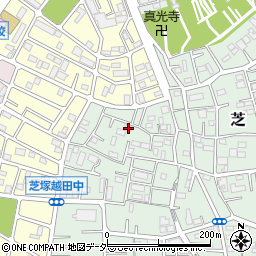 埼玉県川口市芝4984-2周辺の地図