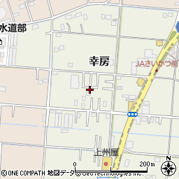 埼玉県三郷市幸房114周辺の地図