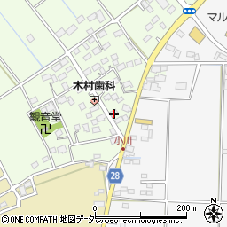 千葉県香取市下小川1461周辺の地図