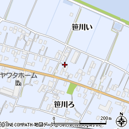 千葉県香取郡東庄町笹川い4718-1周辺の地図