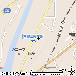 北陽建設株式会社　木曽営業所周辺の地図