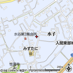 埼玉県富士見市水子4555周辺の地図