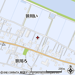 千葉県香取郡東庄町笹川い4718-33周辺の地図