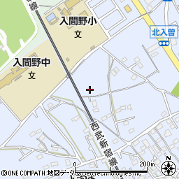 埼玉県狭山市北入曽1002周辺の地図