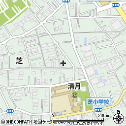埼玉県川口市芝4840周辺の地図