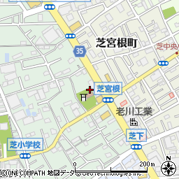 埼玉県川口市芝5378周辺の地図