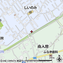埼玉県狭山市北入曽255周辺の地図