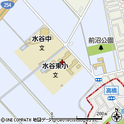 富士見市立水谷東放課後児童クラブ周辺の地図