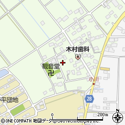 千葉県香取市下小川1444周辺の地図