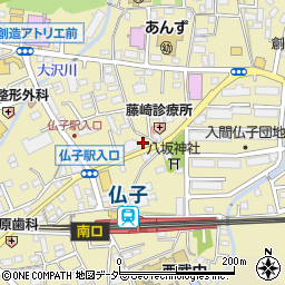 埼玉県入間市仏子937周辺の地図