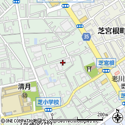 埼玉県川口市芝5332周辺の地図
