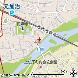 埼玉県入間市野田51周辺の地図