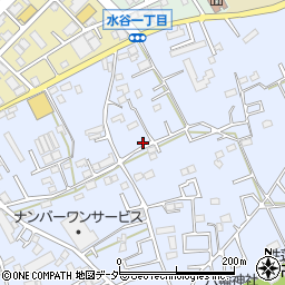 埼玉県富士見市水子4638周辺の地図