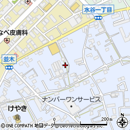 埼玉県富士見市水子4684周辺の地図